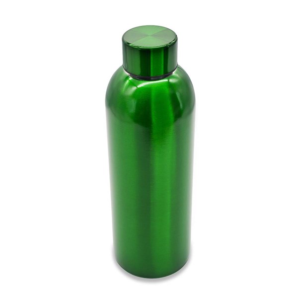 Obrázky: Jednostěnná láhev z nerez. oceli 750 ml, zelená, Obrázek 2