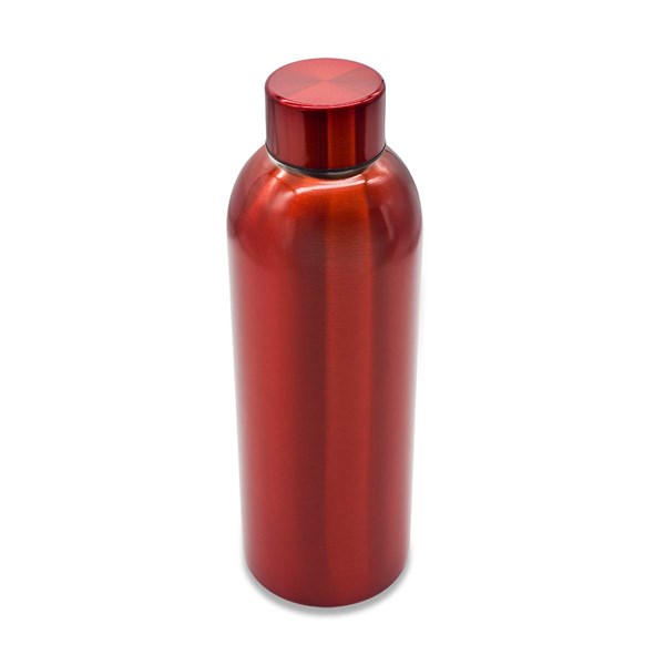 Obrázky: Jednostěnná láhev z nerez. oceli 750 ml, červená, Obrázek 2