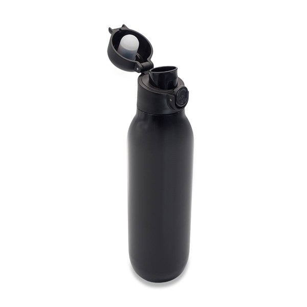 Obrázky: Dvojstěnná vakuová kov. termoska 500 ml, černá, Obrázek 3