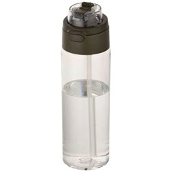 Obrázky: RPET láhev 700ml se sklop. slámkou, lesní zelená