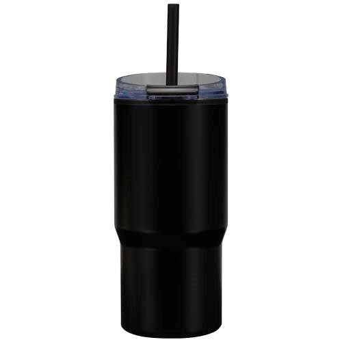 Obrázky: Izol. hrnek 540ml, dvoj.stěna, černá, Obrázek 2