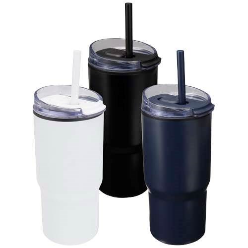 Obrázky: Izol. hrnek 540ml, dvoj.stěna, černá, Obrázek 8