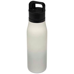 Obrázky: Nerez termoláhev 500ml s vak. izolací, bílá