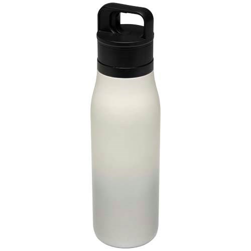 Obrázky: Nerez termoláhev 500ml s vak. izolací, bílá