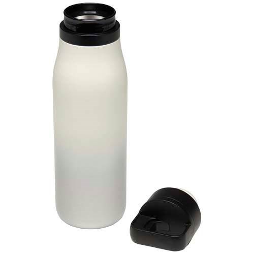 Obrázky: Nerez termoláhev 500ml s vak. izolací, bílá, Obrázek 4