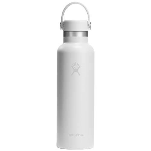 Obrázky: Hydro Flask nerezová láhev 621ml, slámka, bílá, Obrázek 2