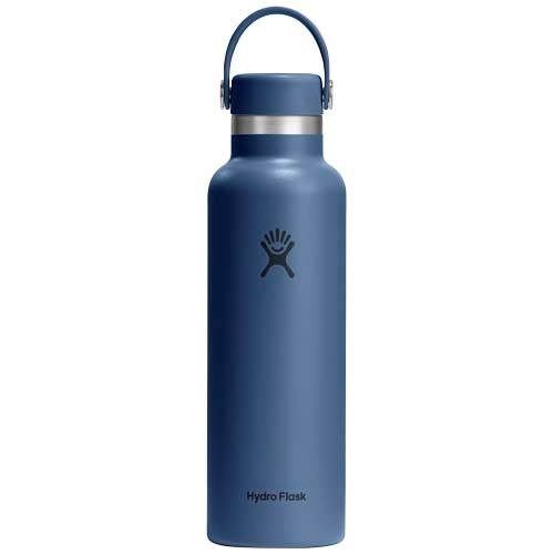 Obrázky: Hydro Flask nerezová láhev 621ml, slámka, tm. modrá, Obrázek 2