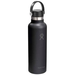 Obrázky: Hydro Flask nerezová láhev 621ml, slámka, černá
