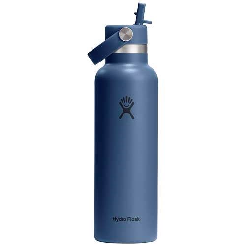 Obrázky: Hydro Flask dvoj. nerez láhev s uchem 0,6l,tm.modrá, Obrázek 2