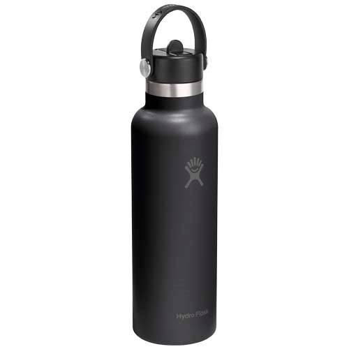Obrázky: Hydro Flask dvoj nerez. láhev s uchem 621 ml, černá