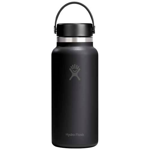 Obrázky: Hydro Flask široká nerez. láhev 946 ml, černá, Obrázek 2