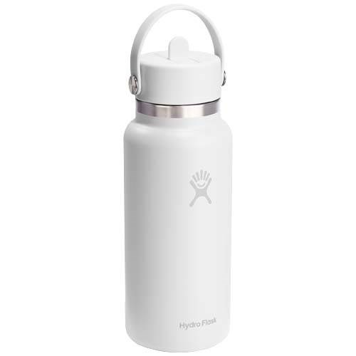 Obrázky: Hydro Flask nerez. láhev 946 ml se slámkou, černá