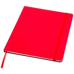 Obrázky: Link. pozn. blok A4, pevná vazba, červená