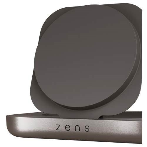 Obrázky: Zens 15W magnet. nabíječka na stolek, černá, Obrázek 4