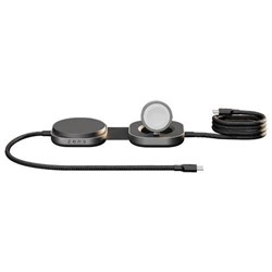 Obrázky: Zens Pro 3 140W hliníkový nabíjecí kabel 3v1, černá