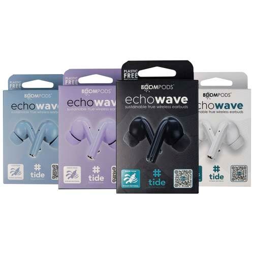 Obrázky: Boompods Echowave sluchátka TWS, bílá, Obrázek 8