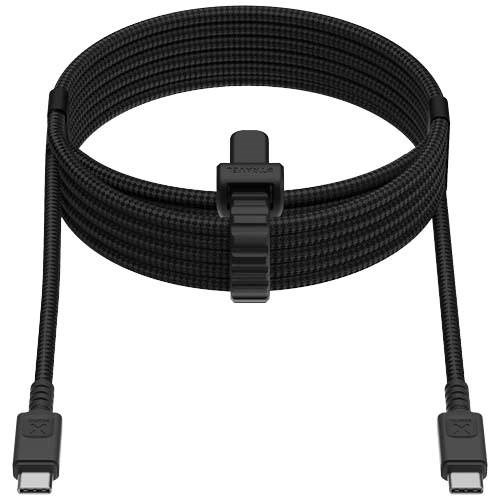 Obrázky: Xtorm CX3071 opletený kabel 100W USB-C PD, černý, Obrázek 7
