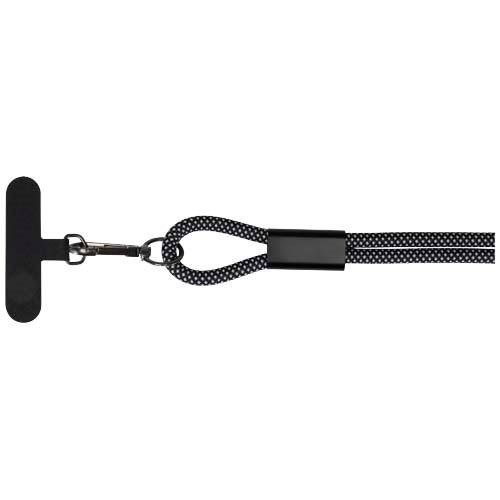 Obrázky: Nabíjecí kabel 65W RPET s poutkem, Obrázek 5