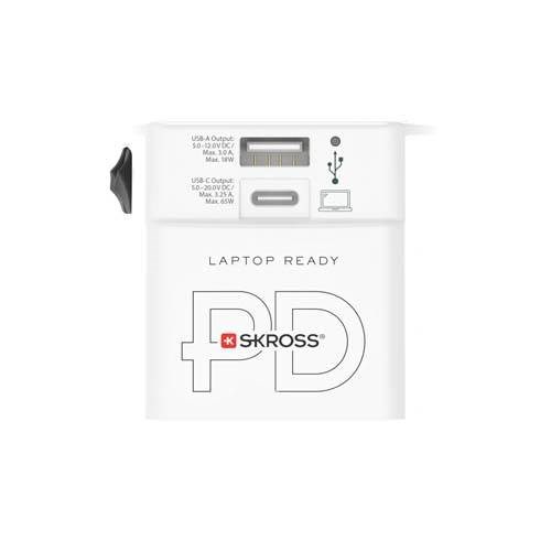 Obrázky: SKROSS MUV AC65PD univerzální cest. adaptér s USB-C, Obrázek 4