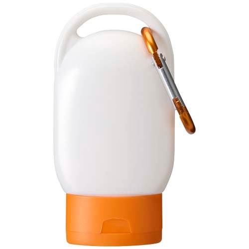 Obrázky: Opalovací krém SPF 30 s karabinou, oranžová, Obrázek 5