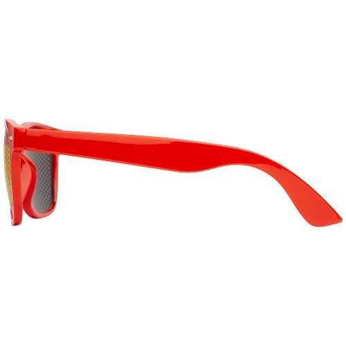 Obrázky: Sluneční brýle pro fanoušky, potisk vlajky, červená, Obrázek 4