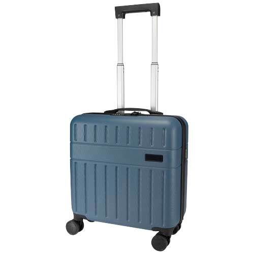Obrázky: Kufřík na notebook 16", 30l, rec. GRS, šedomodrá