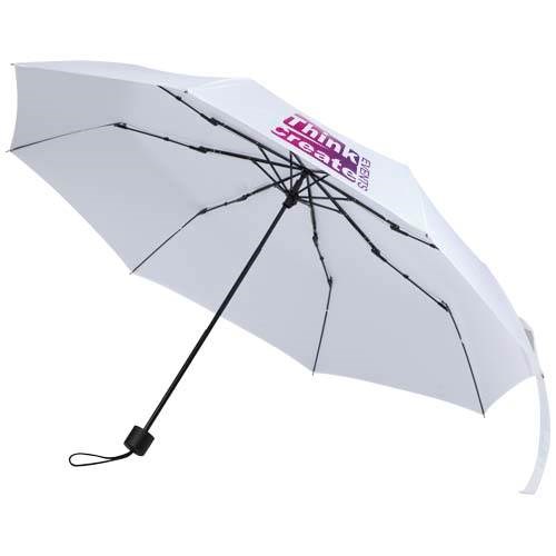 Obrázky: Manuální skládací deštník pr. 102 cm, bílý, Obrázek 2