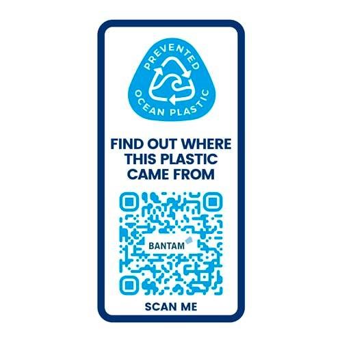 Obrázky: Hrnek 350ml s 360° víčkem, rec.plast, modrá, Obrázek 3
