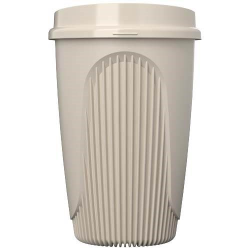 Obrázky: Hrnek 350 ml s víčkem, rec. plast, pískovec, Obrázek 5