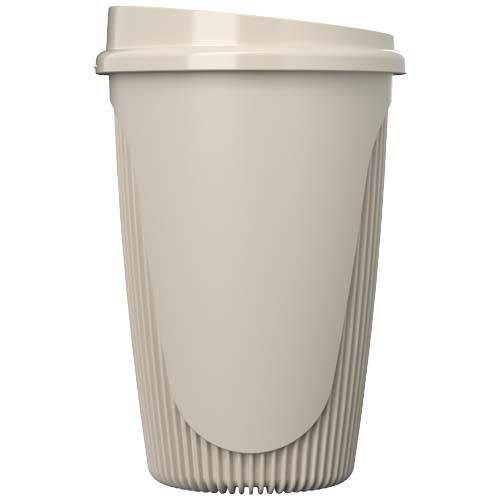 Obrázky: Hrnek 350 ml s víčkem, rec. plast, pískovec, Obrázek 7