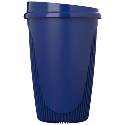 Obrázky: Hrnek 350 ml s víčkem, rec. plast, modrá, Obrázek 7