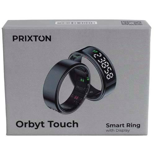Obrázky: Prixton Orbyt Touch chytrý prsten 8 (18,3 mm),černá, Obrázek 8