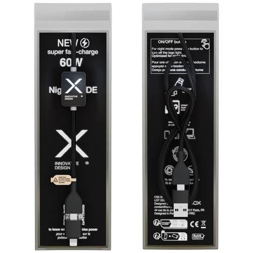 Obrázky: SCX.design C32 60W nabíjecí kabel s podsvíc. logem, Obrázek 5