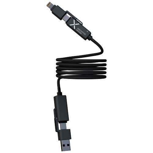 Obrázky: SCX.design C59 100W magnetický silik. kabel, černý