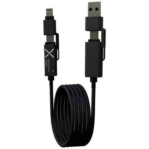 Obrázky: SCX.design C59 100W magnetický silik. kabel, černý, Obrázek 2