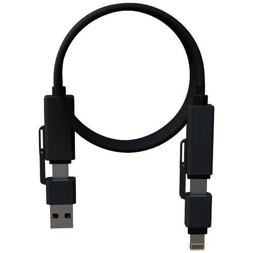 Obrázky: SCX.design C59 100W magnetický silik. kabel, černý, Obrázek 9