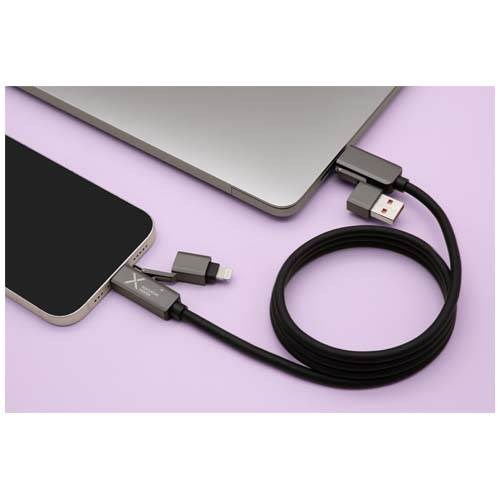 Obrázky: SCX.design C59 100W magnetický silik. kabel, černý, Obrázek 10