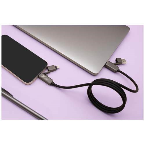 Obrázky: SCX.design C59 100W magnetický silik. kabel, černý, Obrázek 12