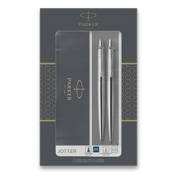 Obrázky: Sada mikrotužky a kul. pera PARKER JOTTER Stainless Steel CT, Obrázek 2