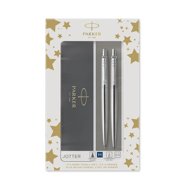 Obrázky: Sada mikrotužky a kul. pera PARKER JOTTER Stainless Steel CT, Obrázek 5