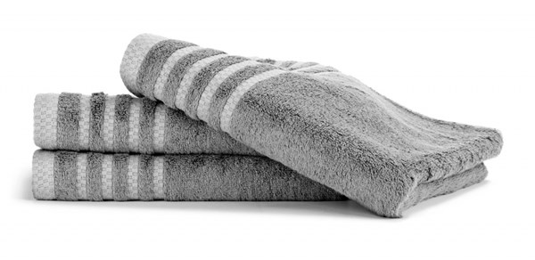 Obrázky: Stříbrně šedý ručník s bambusem - Ručník Bamboo 530 g/m2