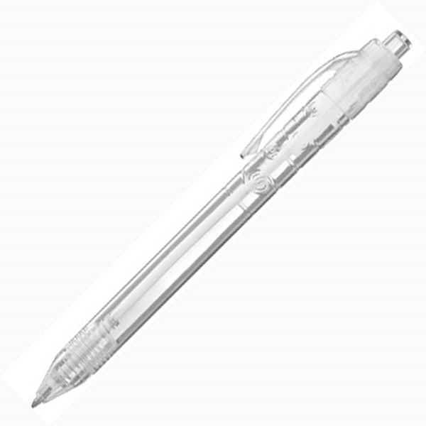 Obrázky: Transparentní kuličkové pero z recykl. PET plastu, Obrázek 2
