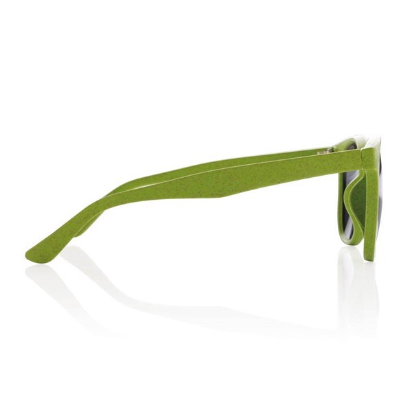 Obrázky: Zelené sluneční brýle s obroučkami ze slámy, Obrázek 3