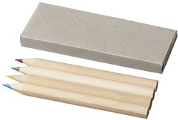 Zobrazit detaily pro Sada 4 pastelek v papírové krabičce Obrázky: Sada 4 pastelek v papírové krabičce