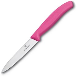 Obrázky: Růžový nůž na zeleninu VICTORINOX, hl. ostří 10 cm