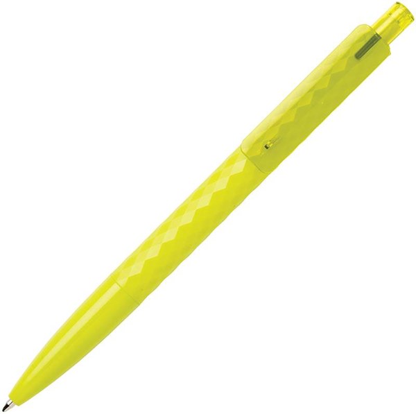Obrázky: Plastové pero s diamantovým vzorem, žluto-zelené, Obrázek 2