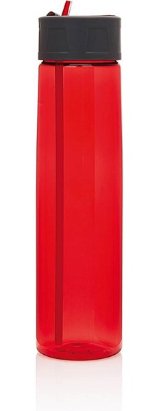 Obrázky: Červená tritanová láhev s brčkem 750 ml, Obrázek 4