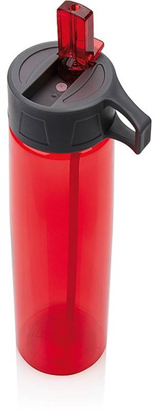 Obrázky: Červená tritanová láhev s brčkem 750 ml, Obrázek 5