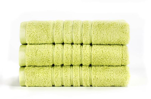 Obrázky: Světle zelený luxusní froté ručník SUPER 600g/m2, Obrázek 2