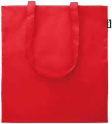 Obrázky: Červená nákupní taška ze 190T RPET